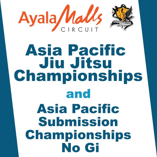 Asia Pacific Gi Championships Asia Pacific No Gi Submission only and the ADCC South East Asian Open