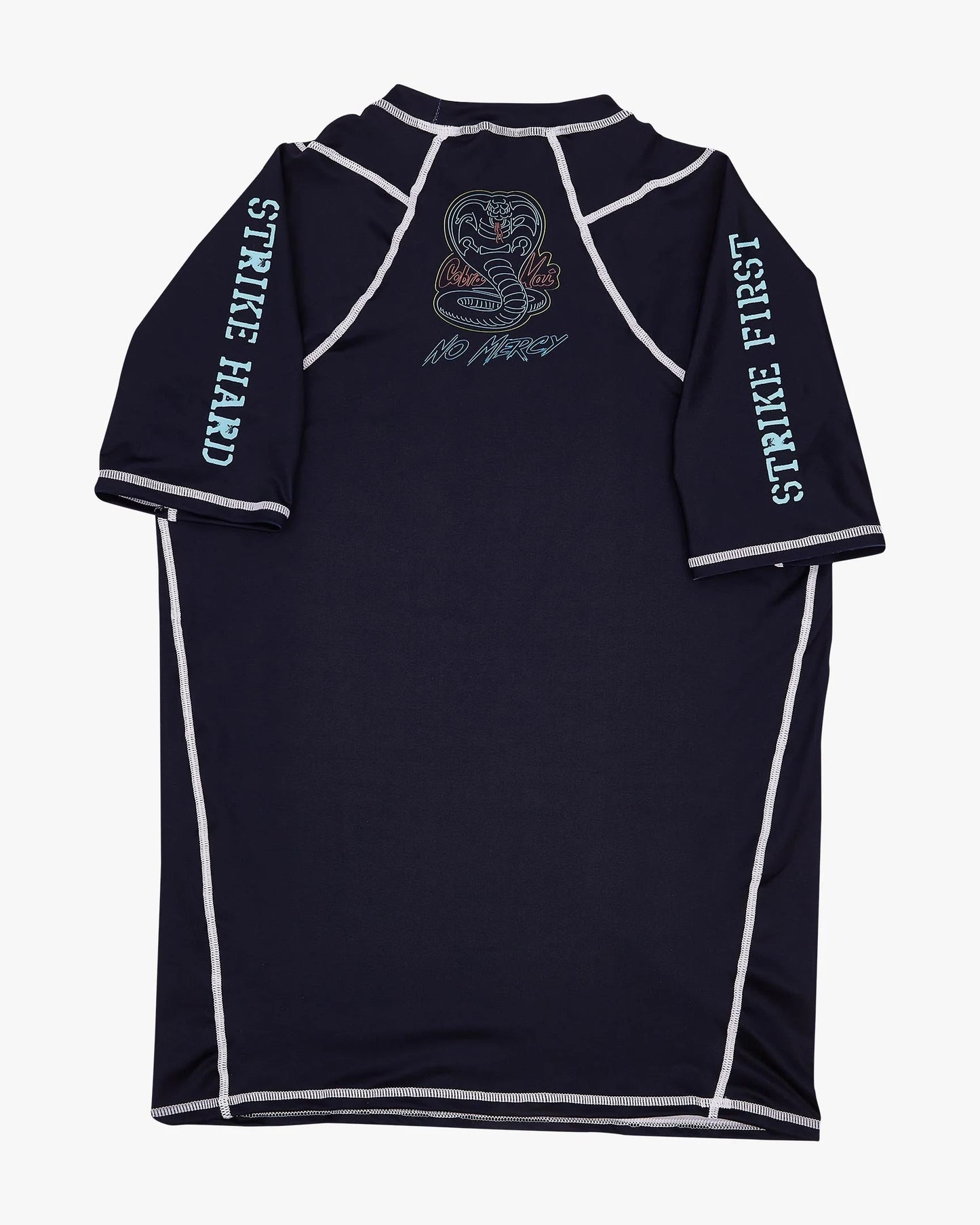 GAMENESS No Mercy Short Sleeve Rash Guard -BLACK