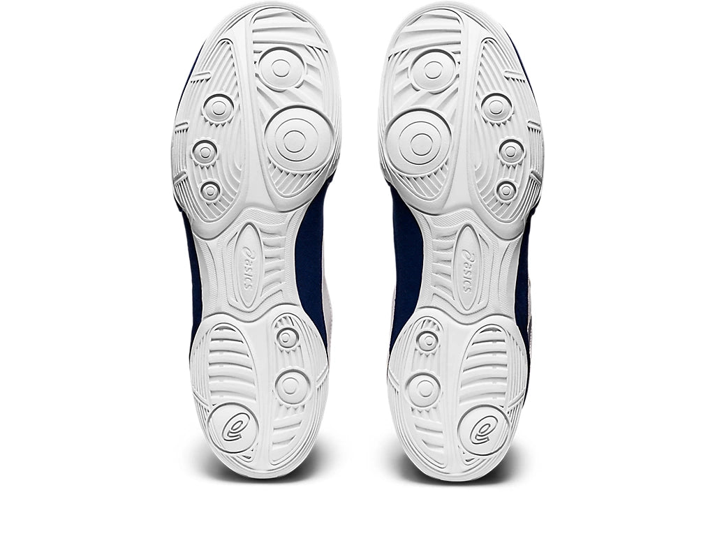 ASICS Wrestling Shoes Matflex 6 [White/Deep Ocean]