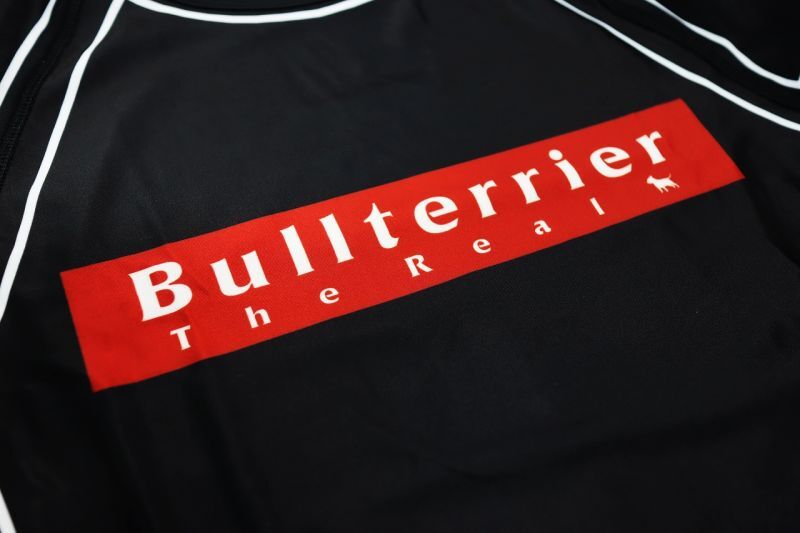 BULL TERRIER Rashguard RANK Short Sleeve Black