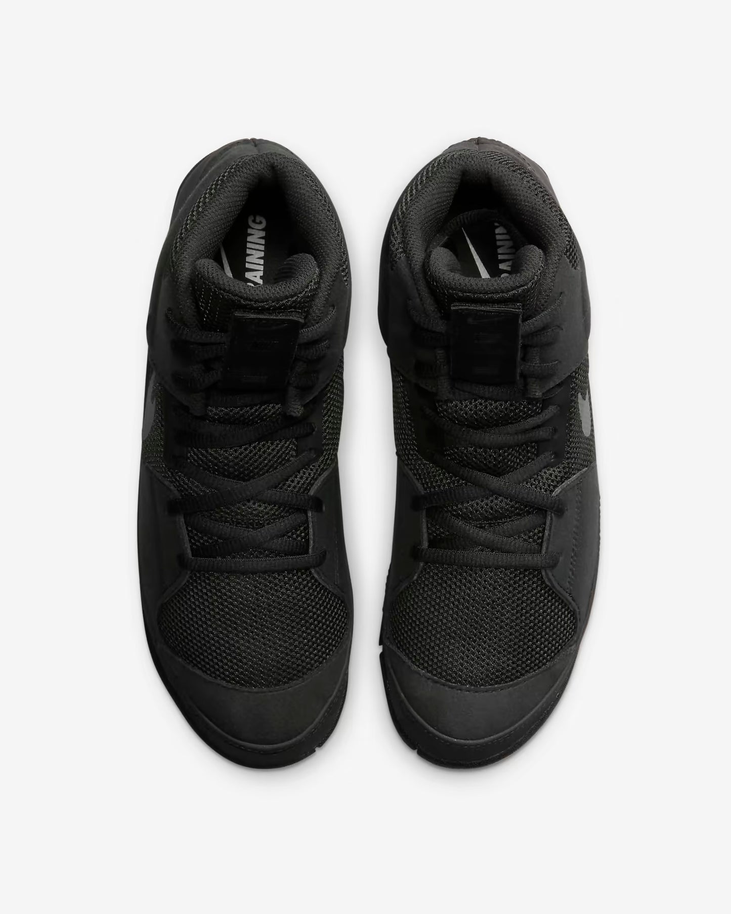 Nike Fury Wrestling Shoes Black/Dark Grey