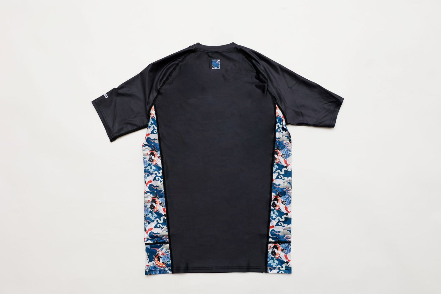 JHOOD Oriental Soul Short Sleeve Black Rashguard