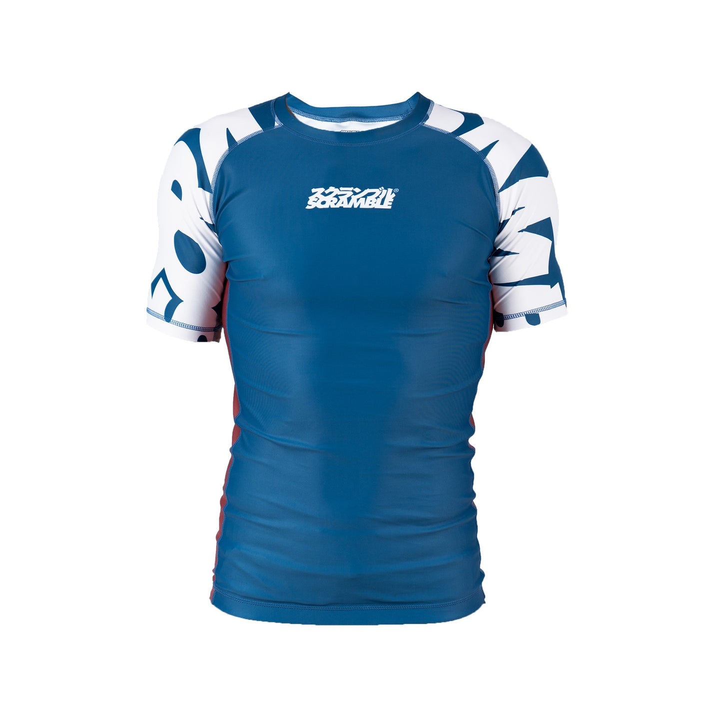 New Scramble BAKA Blue RASHGUARD