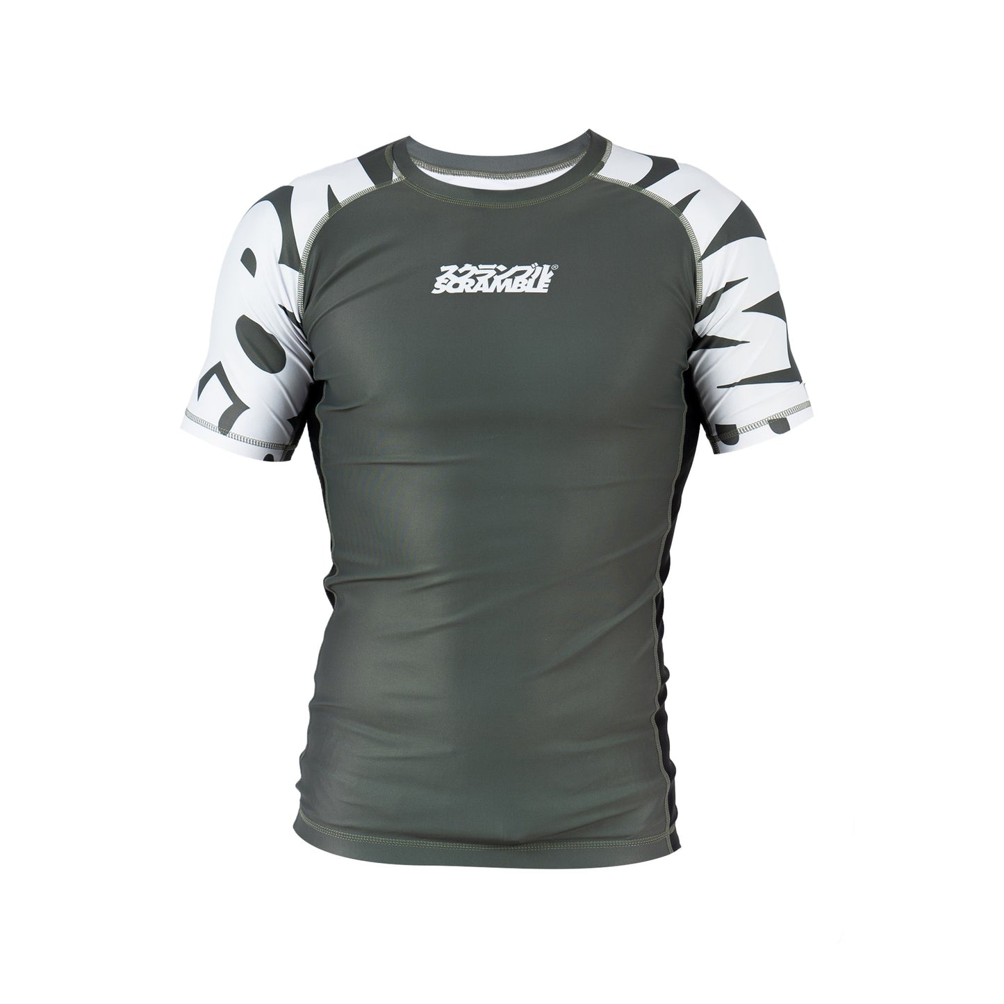 New Scramble BAKA Khaki Green RASHGUARD