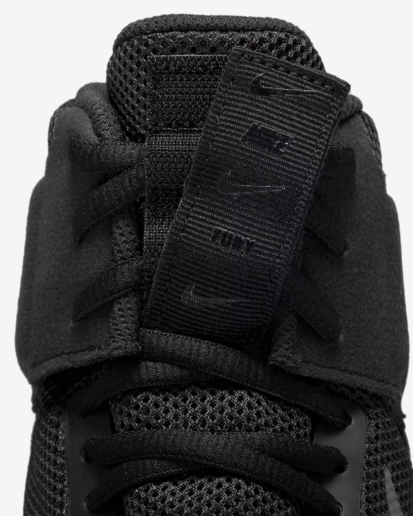 Nike Fury Wrestling Shoes Black/Dark Grey