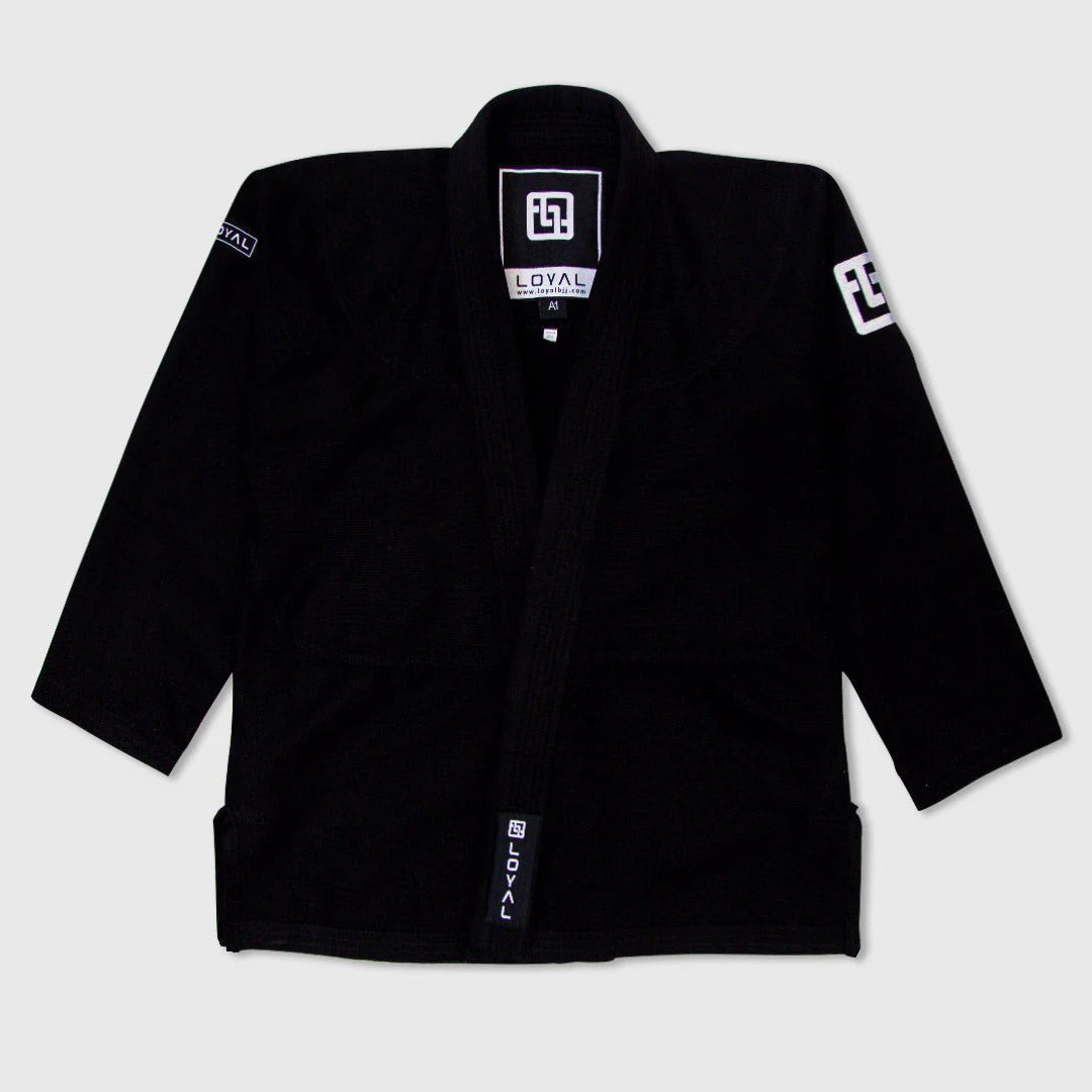 KINGZ Black Loyal Superlight Jiu Jitsu Youth Gi