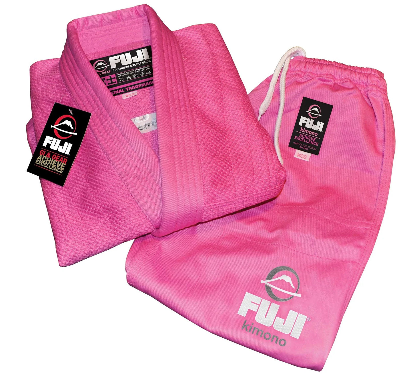 FUJI Pink All Around Kids BJJ Gi