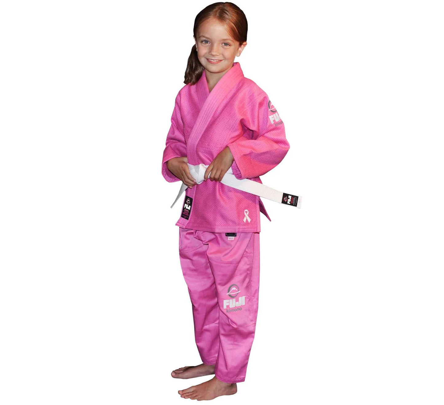 FUJI Pink All Around Kids BJJ Gi