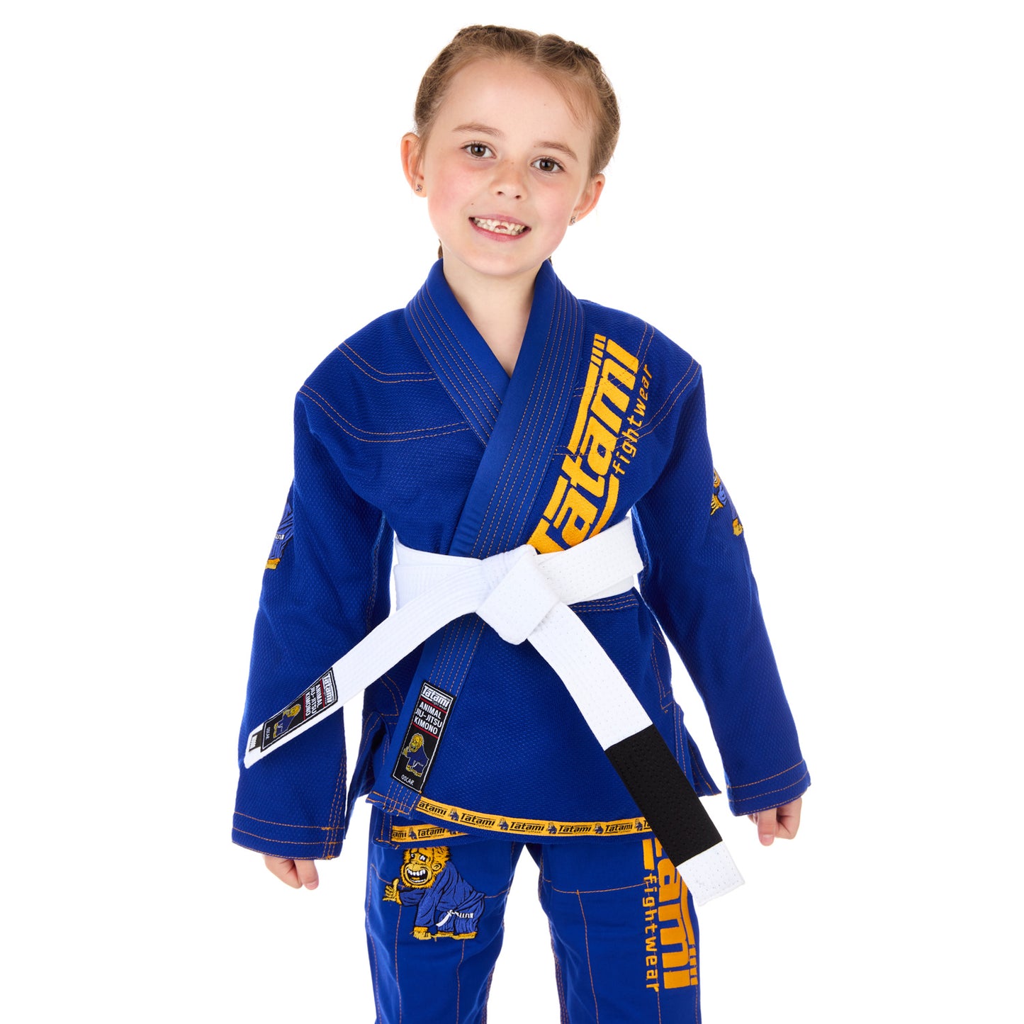 TATAMI MEERKATSU (UNISEX) KIDS ANIMAL GI - Royal Blue