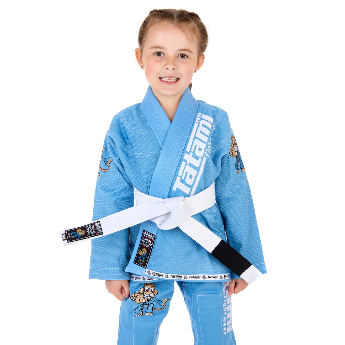 TATAMI MEERKATSU (UNISEX) KIDS ANIMAL GI - Lt. Blue