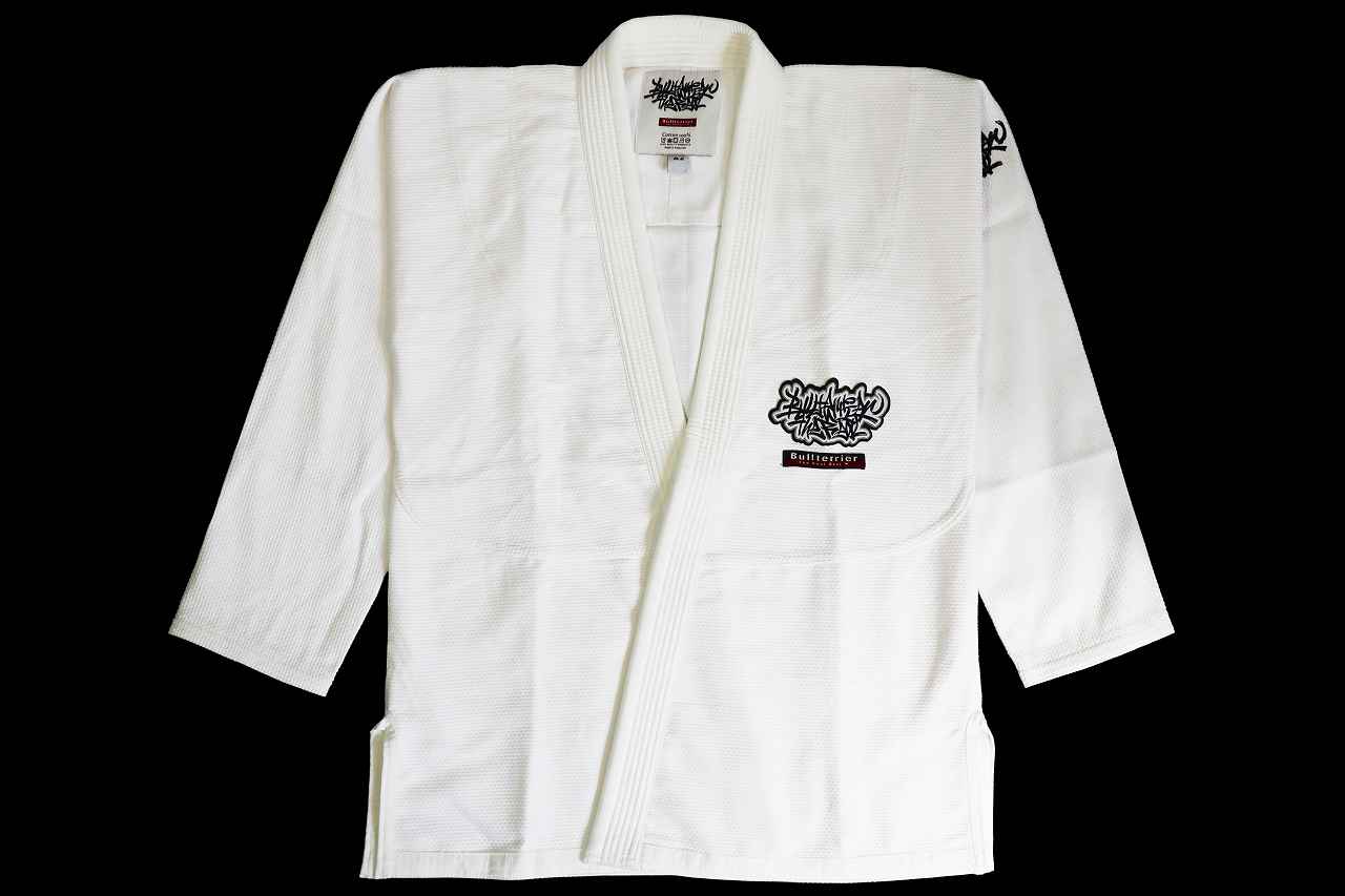 BULLTERRIER Jiu Jitsu Gi GRAFFITI WHITE