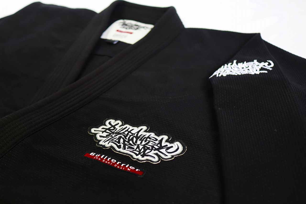 BULLTERRIER Jiu Jitsu Gi GRAFFITI BLACK