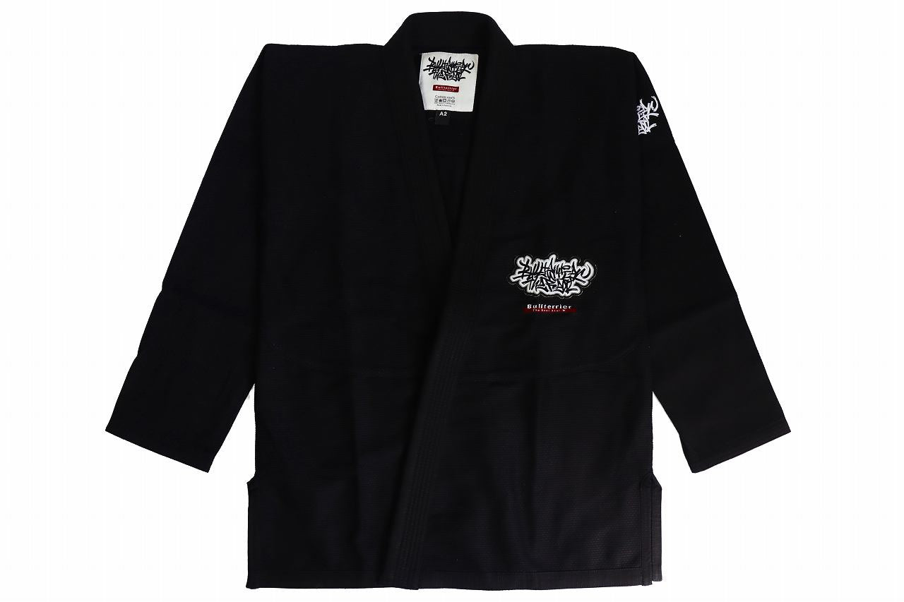 BULLTERRIER Jiu Jitsu Gi GRAFFITI BLACK