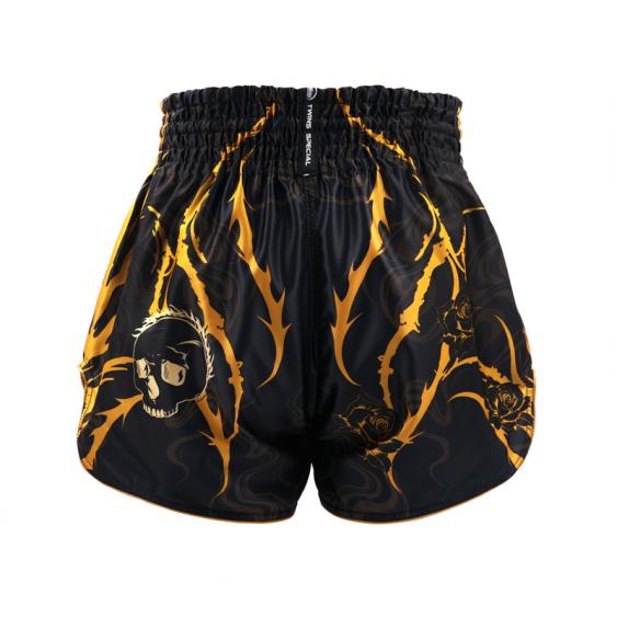 TWINS SPECIAL Muaythai Short TBS-MORAY(BLACK/GOLD)