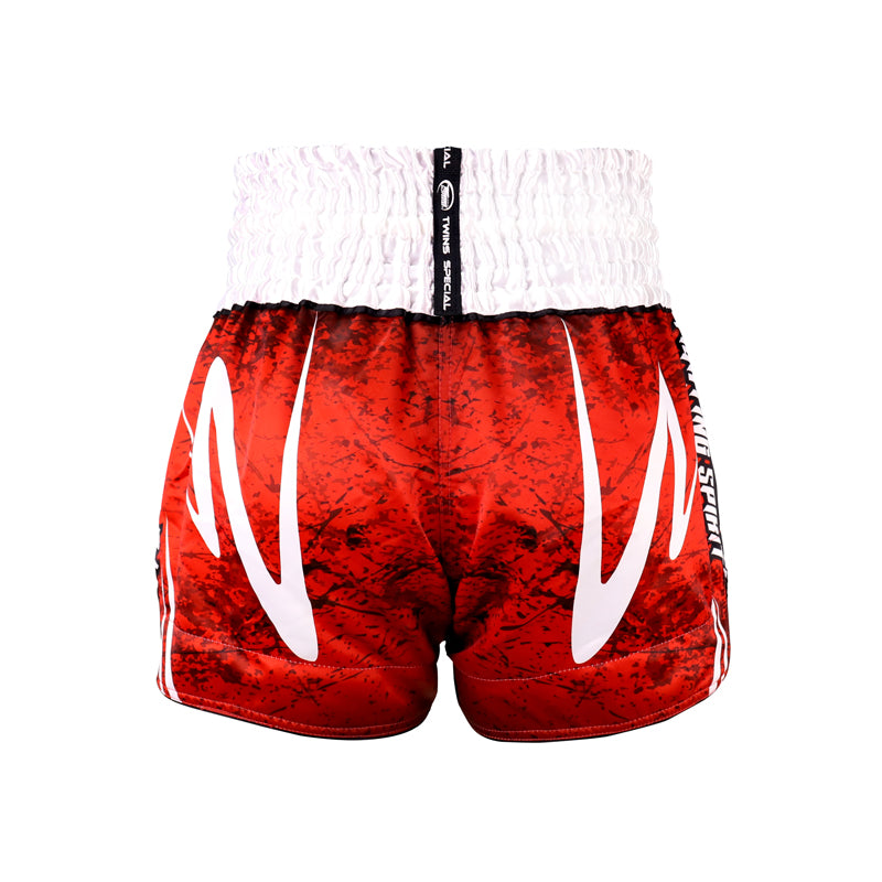Twins Special TBS-RUSTY Muaythai Shorts (Red)