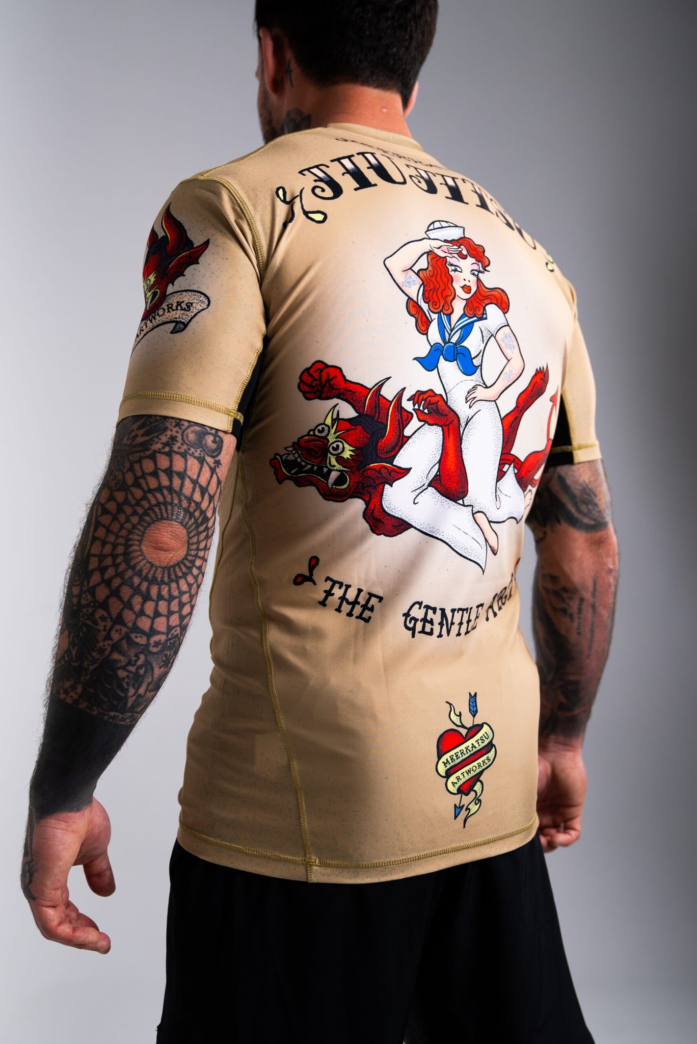 Meerkatsu Old School V2 Rashguard