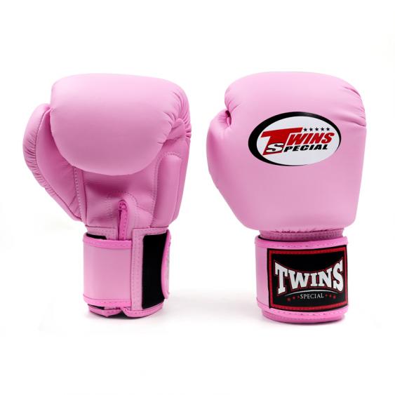 Twins Special High Quality Synthetic Leather KIDS Boxing Gloves [Pink)