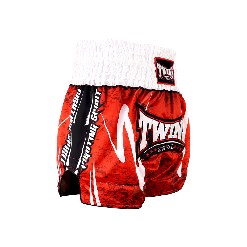 Twins Special TBS-RUSTY Muaythai Shorts (Red)