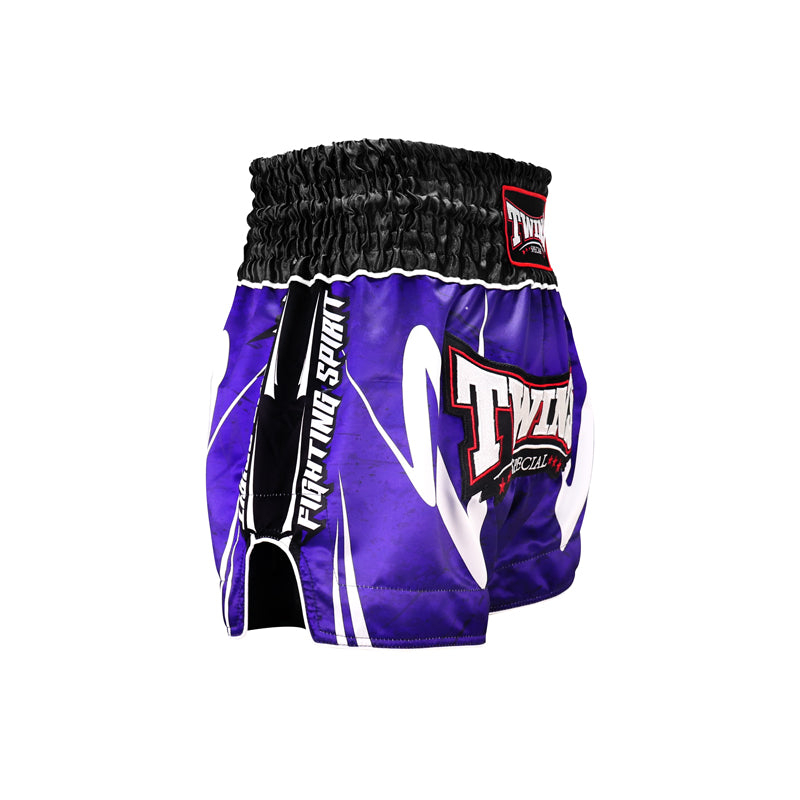Twins Special TBS-RUSTY Muaythai Shorts (Blue)