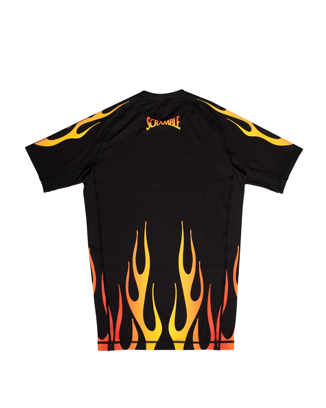 SCRAMBLE 1998 Fire Rashguard – Black