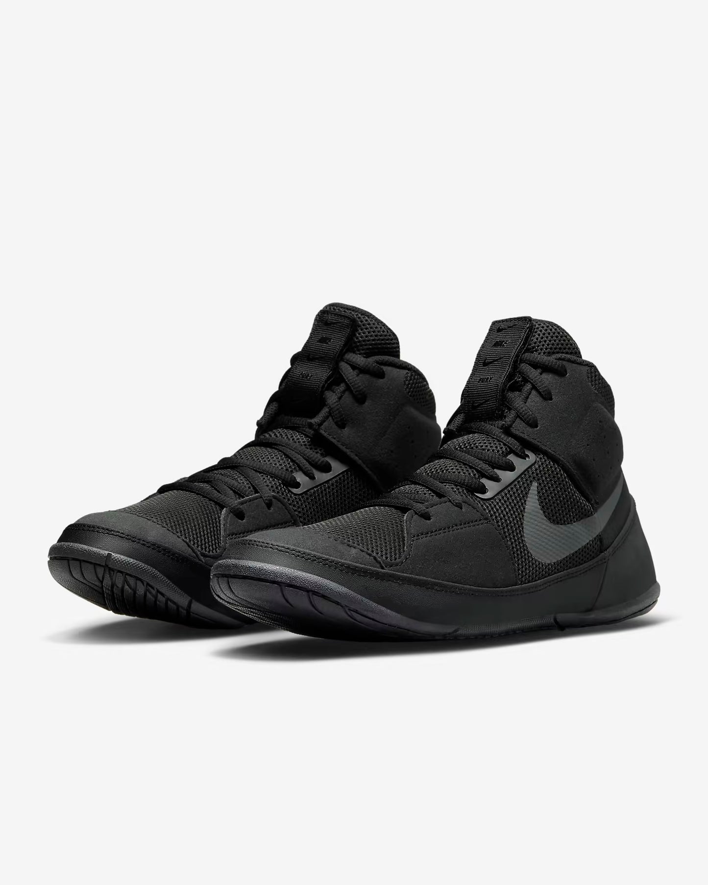 Nike Fury Wrestling Shoes Black/Dark Grey