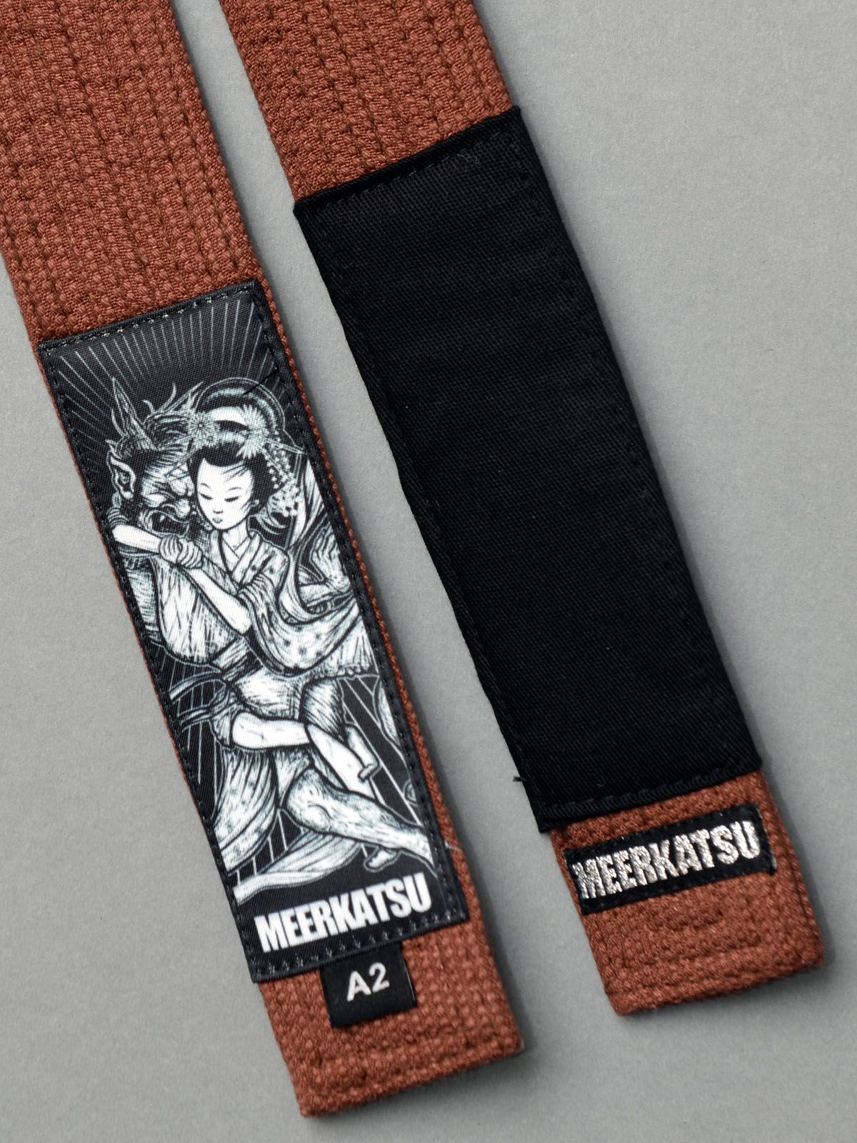 MEERKATSU HEAVENLY OBI V2.0 BJJ BELT– BROWN