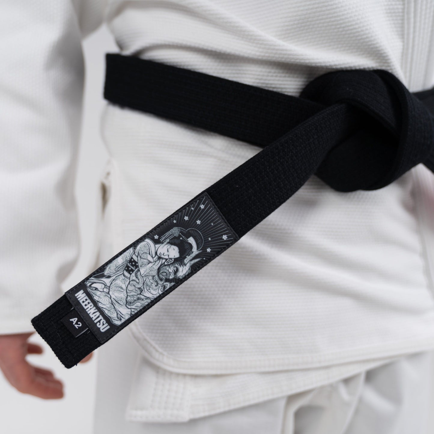 MEERKATSU HEAVENLY OBI V2.0 BJJ BELT– BLACK