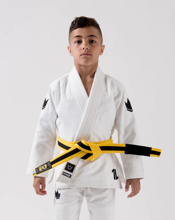 KINGZ The ONE Kids Jiu Jitsu Gi - White