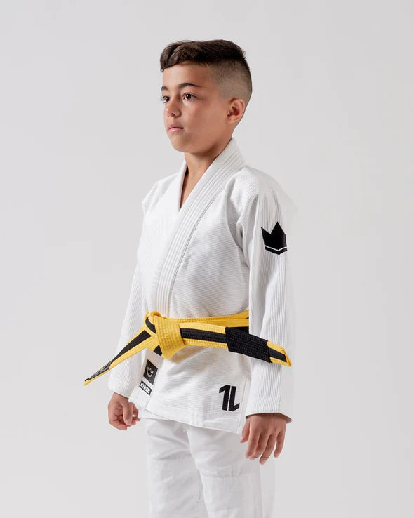 KINGZ The ONE Kids Jiu Jitsu Gi - White