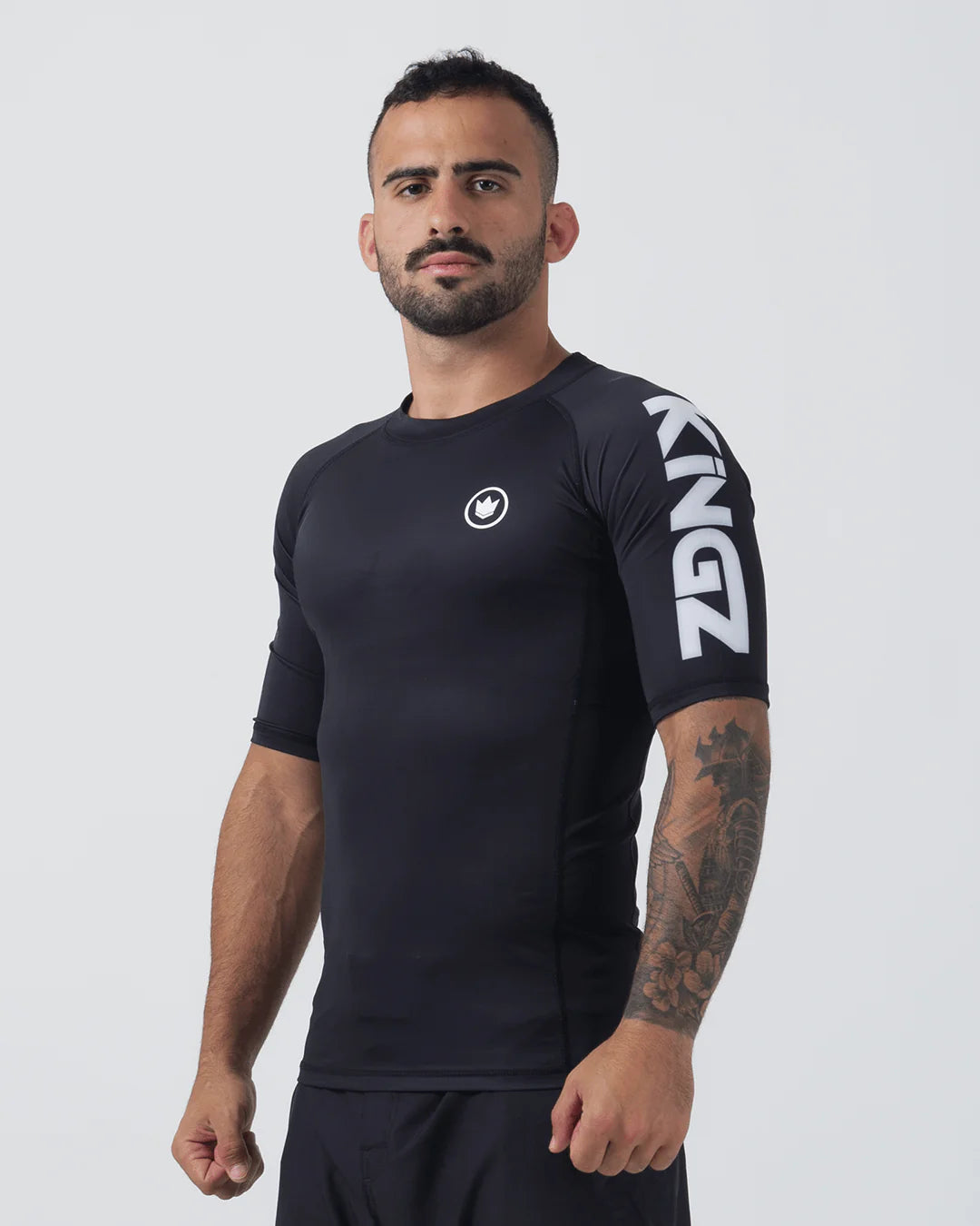 Kingz Kore V2 Short Sleeve Rashguard Black