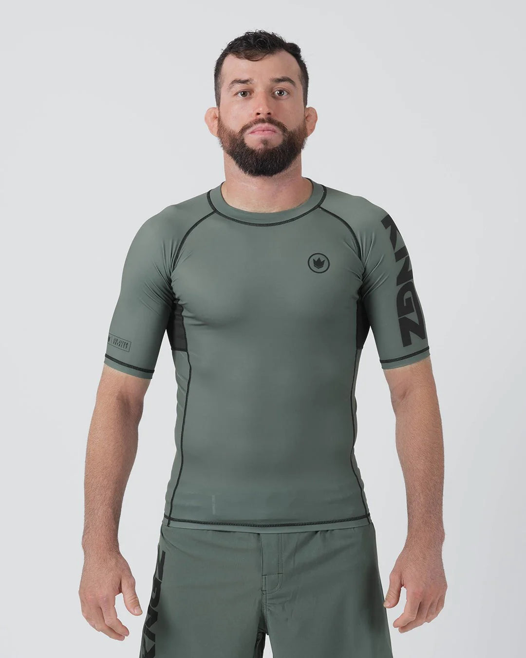Kingz Kore V2 Short Sleeve Rashguard Green