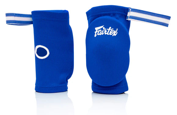 Fairtex EBE1 Muay Thai Elbow Pads Blue