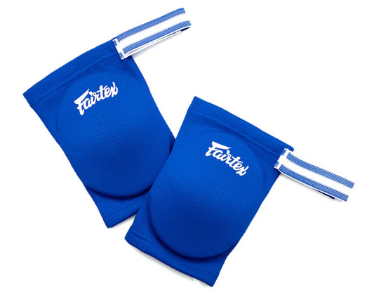 Fairtex EBE1 Muay Thai Elbow Pads Blue