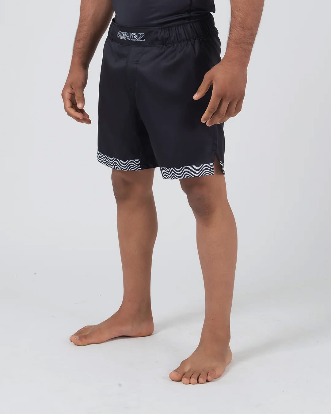 KINGZ Flow Performance Series Black Shorts