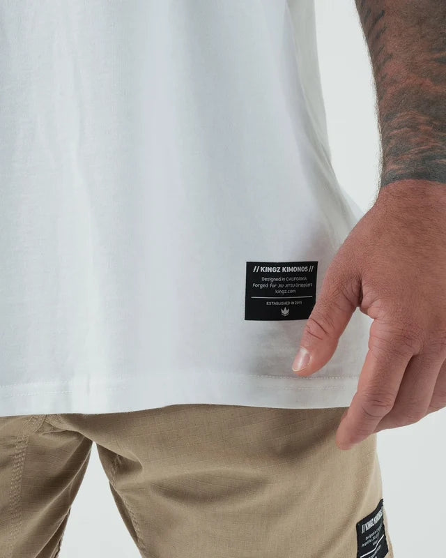 KINGZ Jaws Tee White