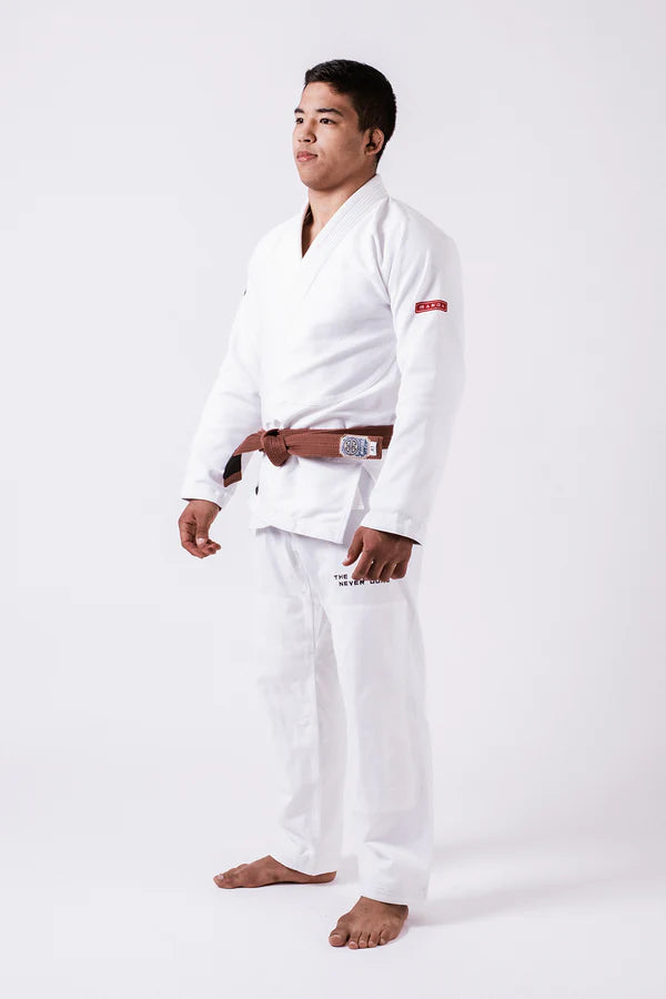 KINGZ MAEDA Red Label 3.0 Jiu Jitsu Gi (Free White Belt) - White