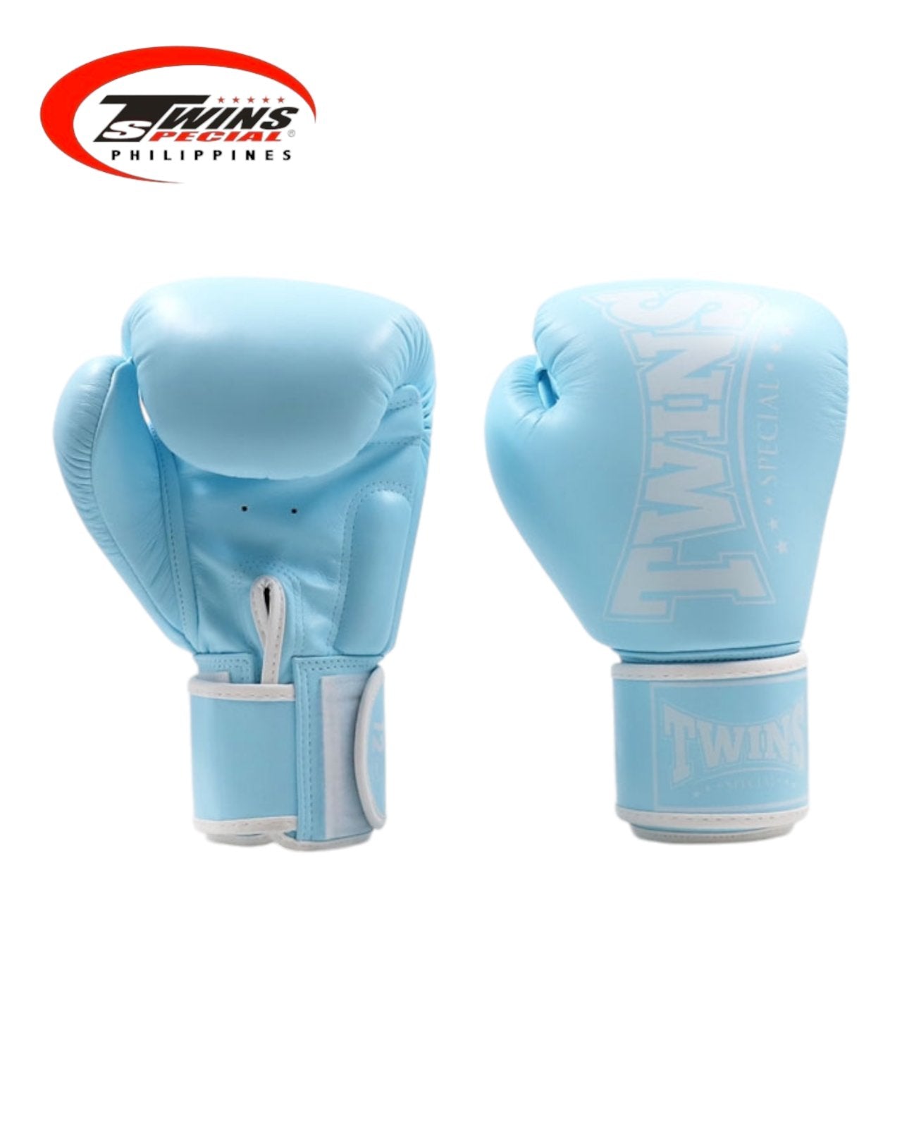 TWINS SPECIAL BGVL4P Pastel Series Boxing Gloves: Sky-Blue