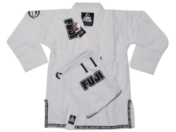 FUJI New! Submit Everyone BJJ Gi- White