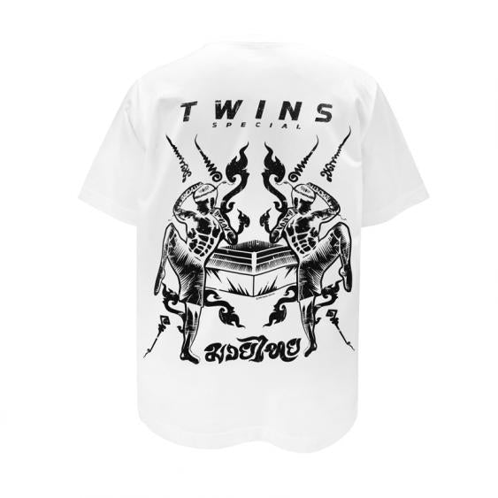 Twins Special Muaythai T-SHIRTS-05 (WHITE)