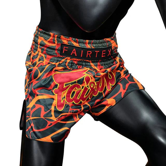Fairtex Muay Thai Shorts - BS1926 Magma Red