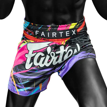Fairtex Muay Thai Shorts - BS1934 World Music Black