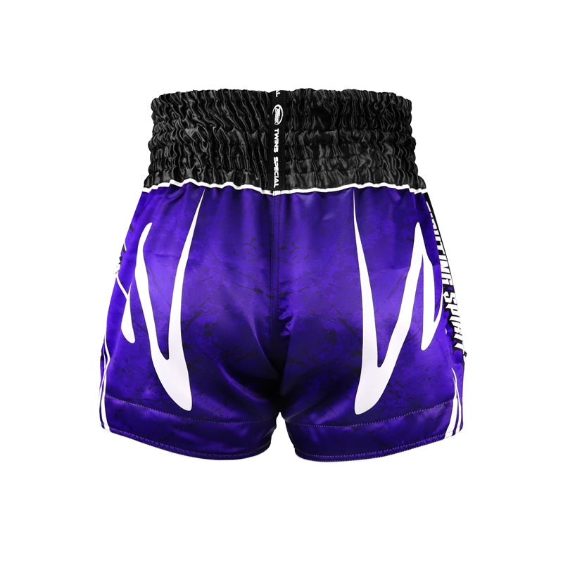 Twins Special TBS-RUSTY Muaythai Shorts (Blue)