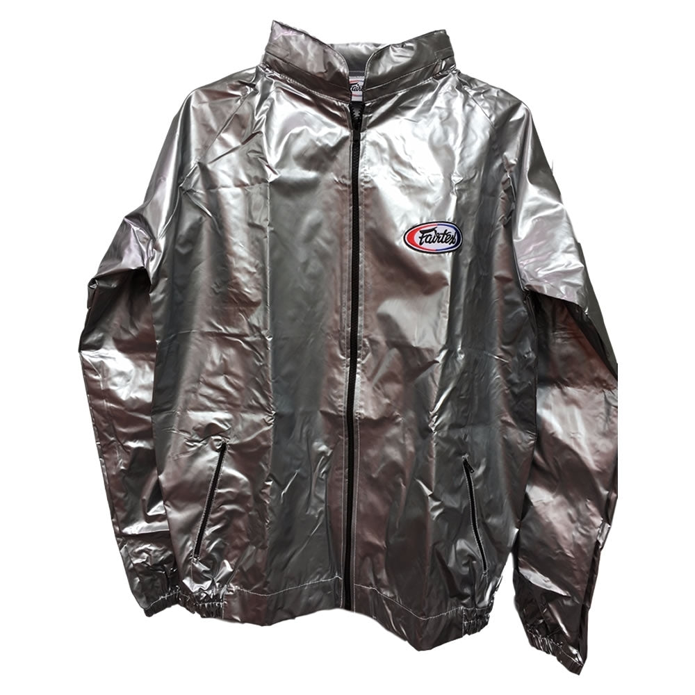 FAIRTEX Vinyl Sauna Suit Silver
