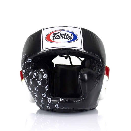 FAIRTEX HG10 Full Coverage Headgear Black/White