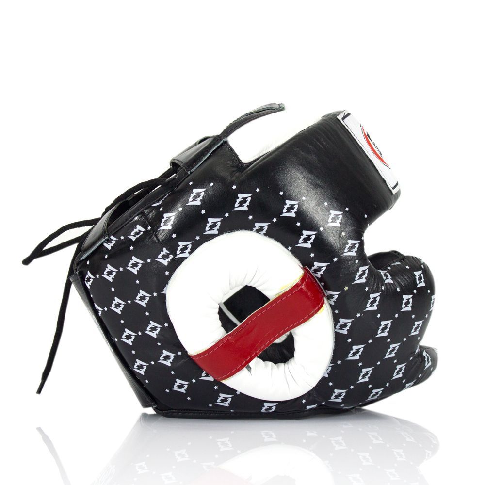FAIRTEX HG10 Full Coverage Headgear Black/White