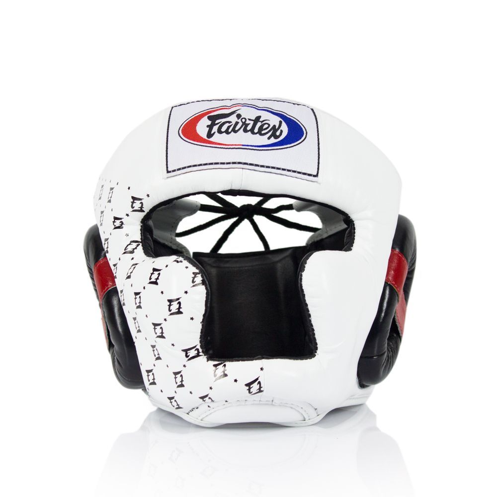 FAIRTEX HG10 Full Coverage Headgear White/Black
