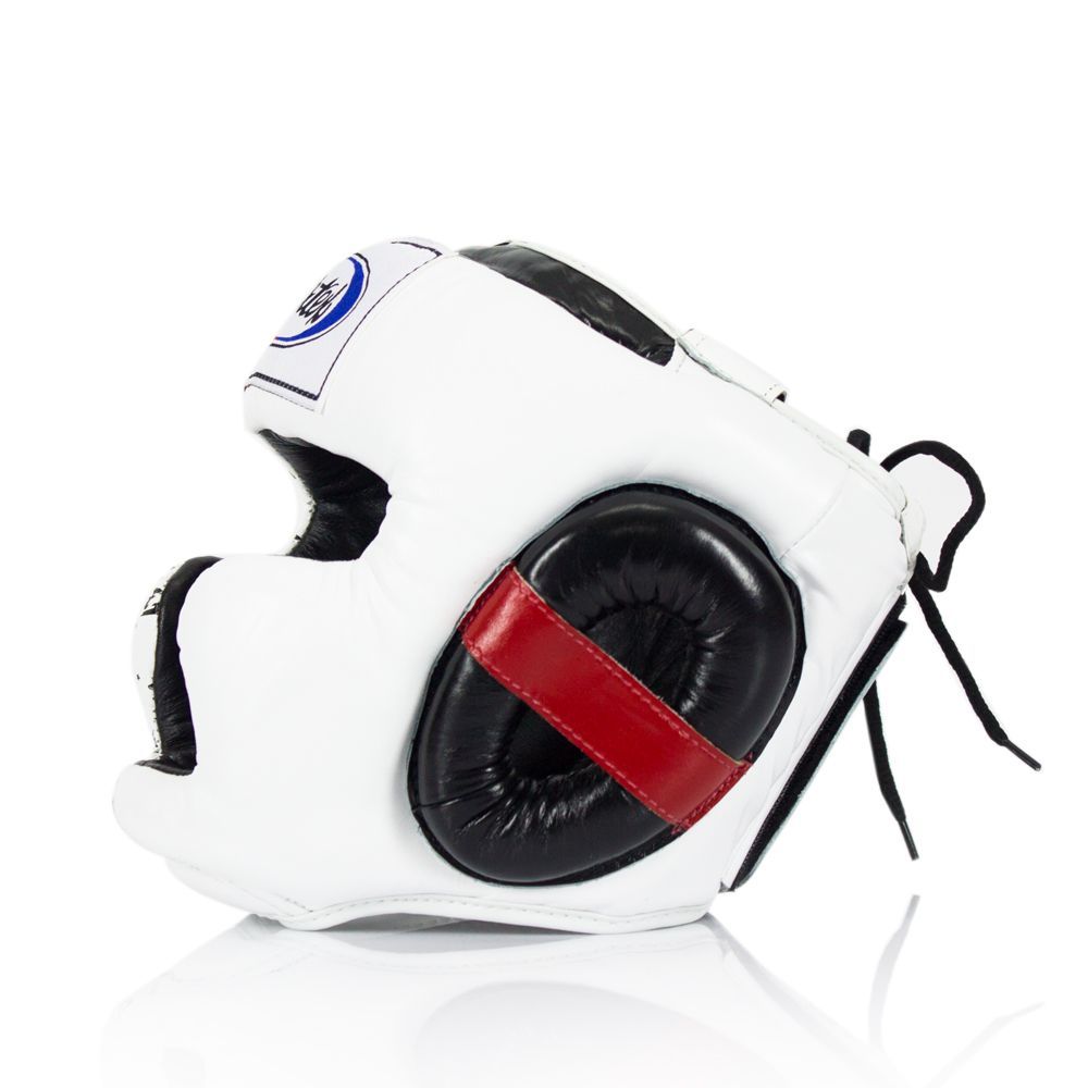FAIRTEX HG10 Full Coverage Headgear White/Black