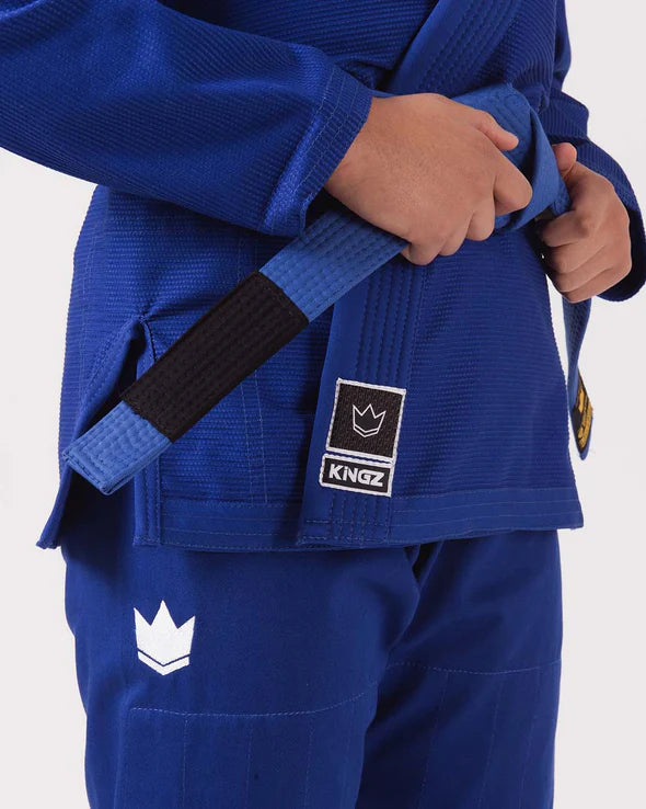 The ONE Kids Jiu Jitsu Gi - Blue - FREE White Belt