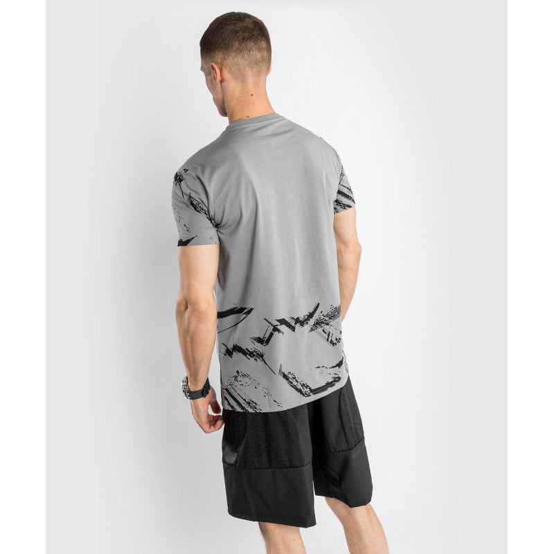 VENUM UFC Authentic Fight Week Men's 2.0 Short sleeve T-shirt-Grey