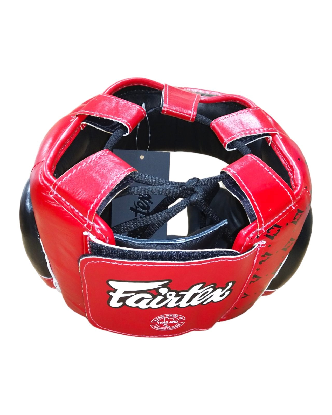 FAIRTEX HG10 Full Coverage Headgear Red/Black